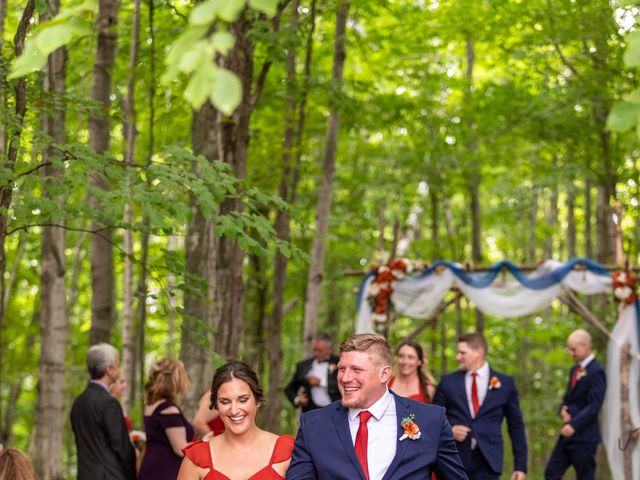 Bradan and Jessica&apos;s Wedding in Beaver Island, Michigan 350