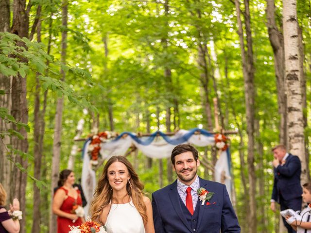 Bradan and Jessica&apos;s Wedding in Beaver Island, Michigan 353