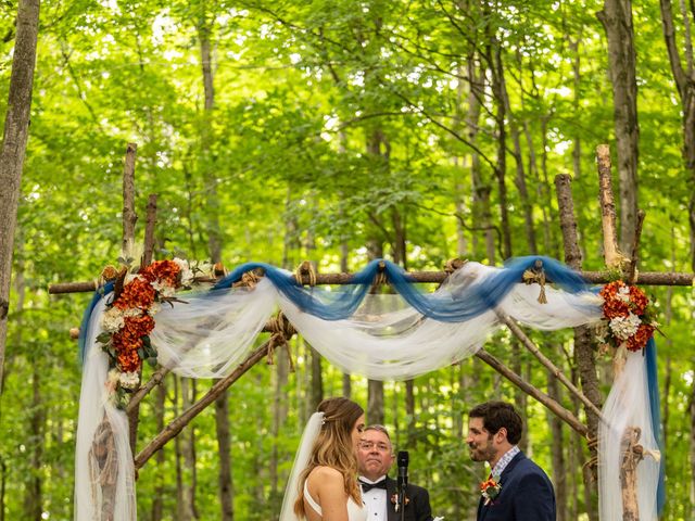Bradan and Jessica&apos;s Wedding in Beaver Island, Michigan 405