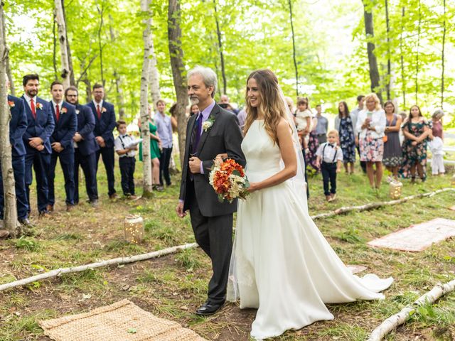 Bradan and Jessica&apos;s Wedding in Beaver Island, Michigan 450