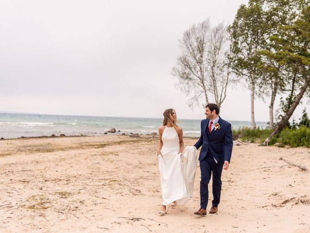 Bradan and Jessica&apos;s Wedding in Beaver Island, Michigan 562