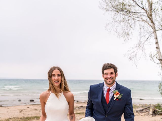Bradan and Jessica&apos;s Wedding in Beaver Island, Michigan 563