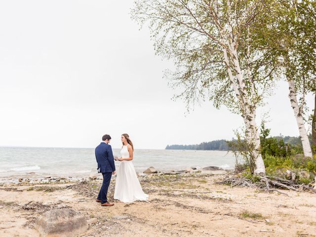 Bradan and Jessica&apos;s Wedding in Beaver Island, Michigan 582