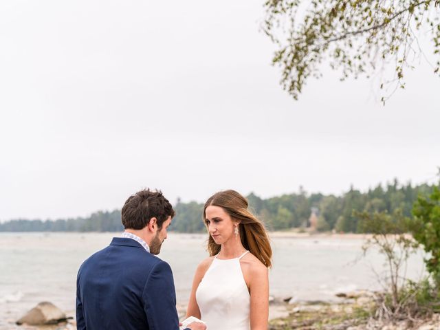 Bradan and Jessica&apos;s Wedding in Beaver Island, Michigan 599