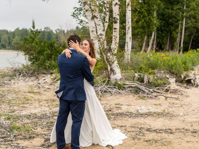 Bradan and Jessica&apos;s Wedding in Beaver Island, Michigan 615