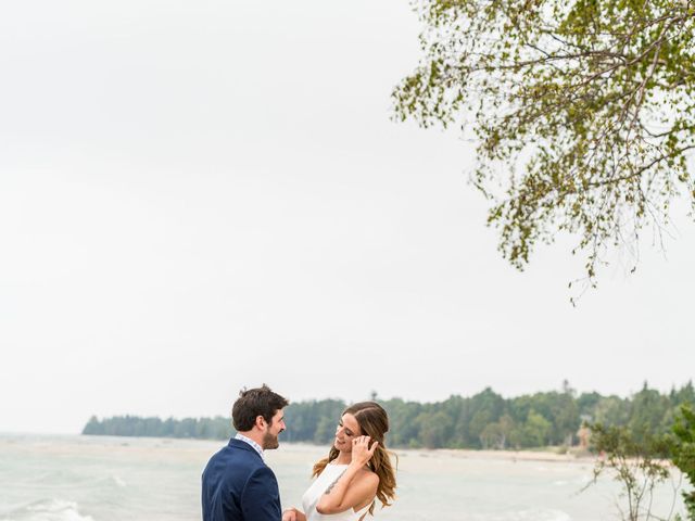 Bradan and Jessica&apos;s Wedding in Beaver Island, Michigan 617
