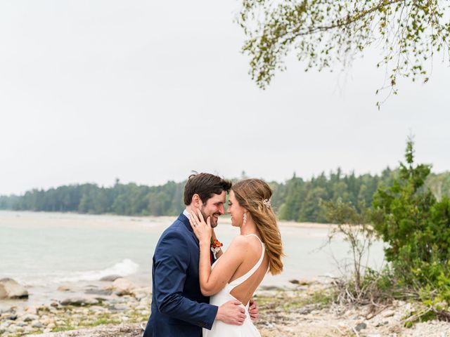 Bradan and Jessica&apos;s Wedding in Beaver Island, Michigan 619