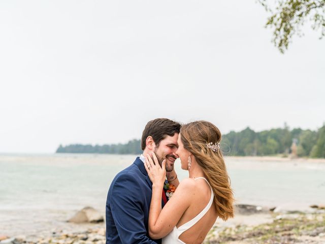 Bradan and Jessica&apos;s Wedding in Beaver Island, Michigan 621