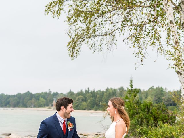 Bradan and Jessica&apos;s Wedding in Beaver Island, Michigan 628