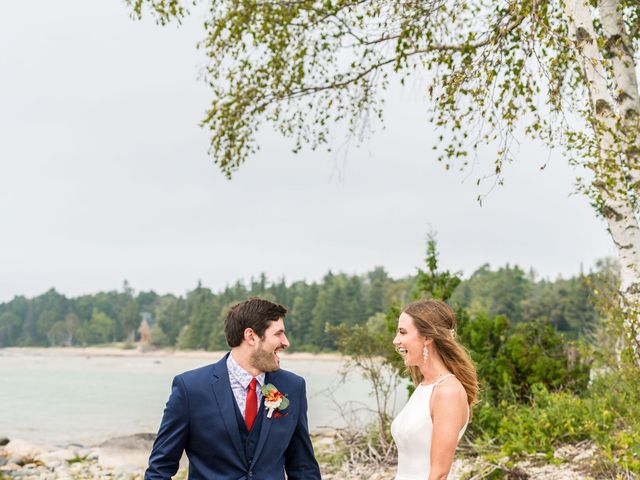 Bradan and Jessica&apos;s Wedding in Beaver Island, Michigan 629