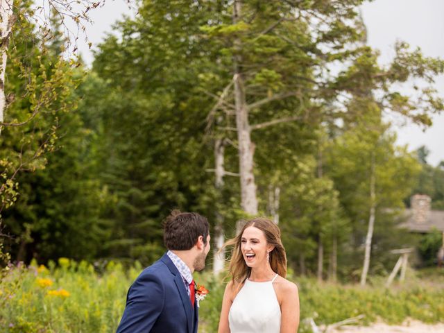 Bradan and Jessica&apos;s Wedding in Beaver Island, Michigan 630