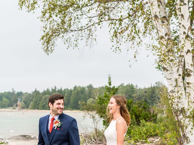 Bradan and Jessica&apos;s Wedding in Beaver Island, Michigan 631