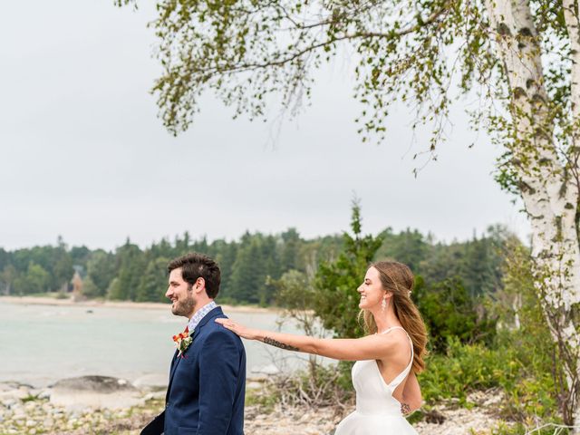 Bradan and Jessica&apos;s Wedding in Beaver Island, Michigan 633