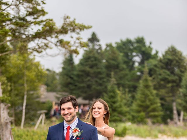 Bradan and Jessica&apos;s Wedding in Beaver Island, Michigan 634