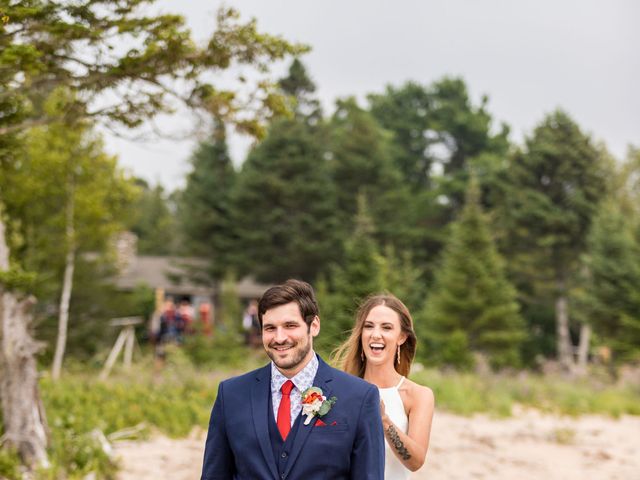 Bradan and Jessica&apos;s Wedding in Beaver Island, Michigan 635