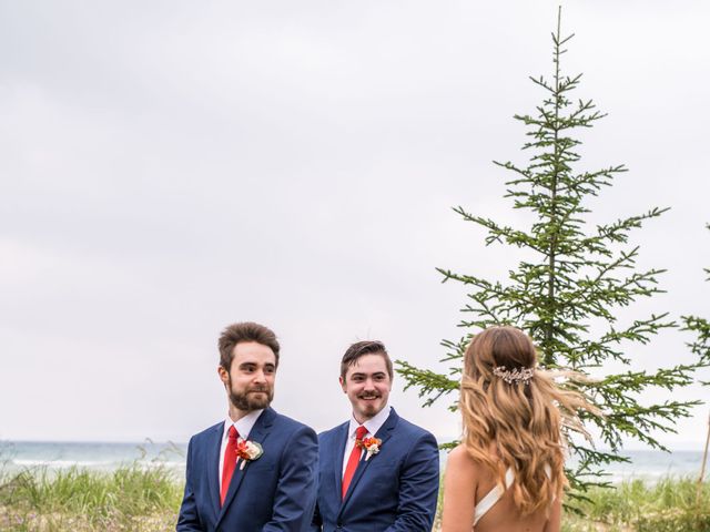 Bradan and Jessica&apos;s Wedding in Beaver Island, Michigan 673