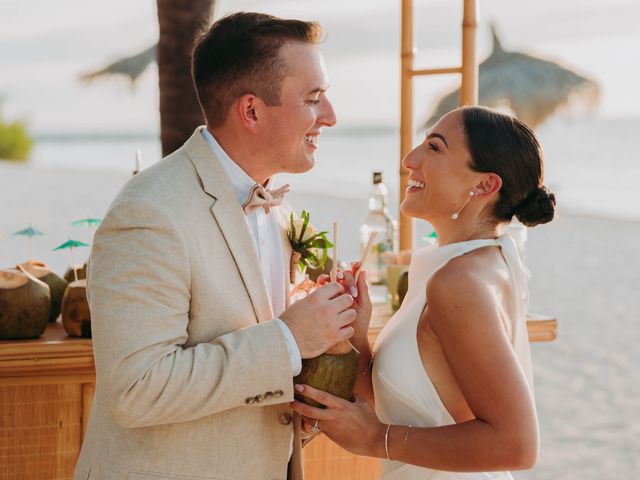 Madeline and Kyle's Wedding in Oranjestad, Aruba 10
