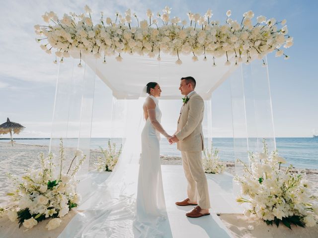 Madeline and Kyle's Wedding in Oranjestad, Aruba 44