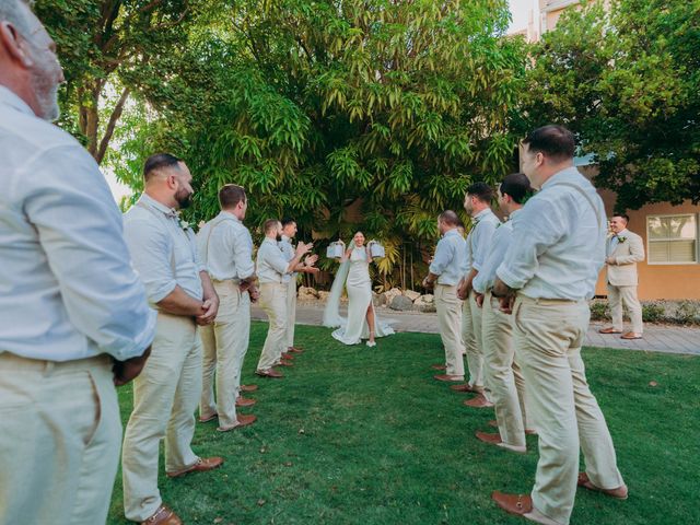 Madeline and Kyle's Wedding in Oranjestad, Aruba 53