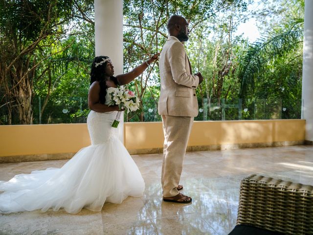 Corey and  Shakiera&apos;s Wedding in Cancun, Mexico 1