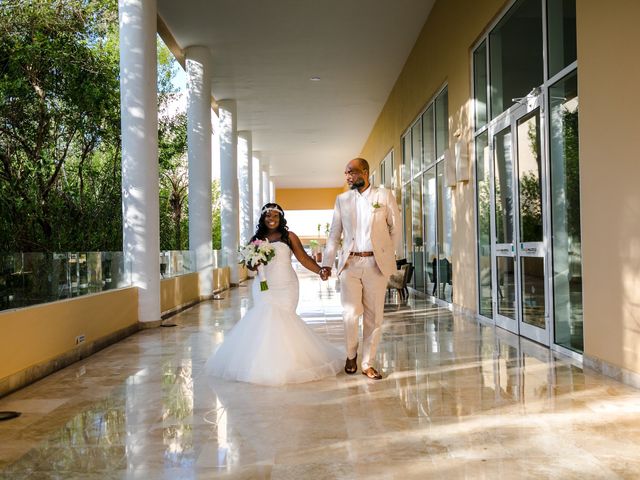 Corey and  Shakiera&apos;s Wedding in Cancun, Mexico 2