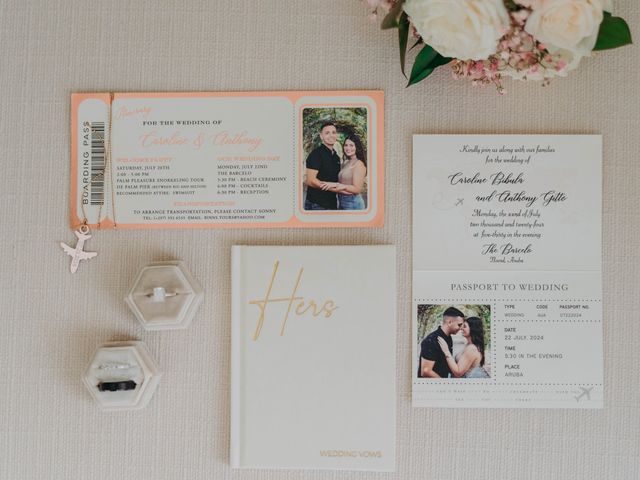 Caroline and Anthony's Wedding in Noord, Aruba 8
