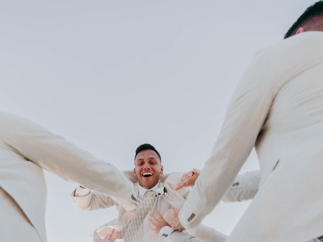 Caroline and Anthony's Wedding in Noord, Aruba 25