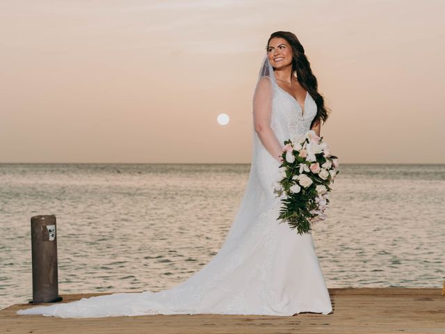 Caroline and Anthony's Wedding in Noord, Aruba 40