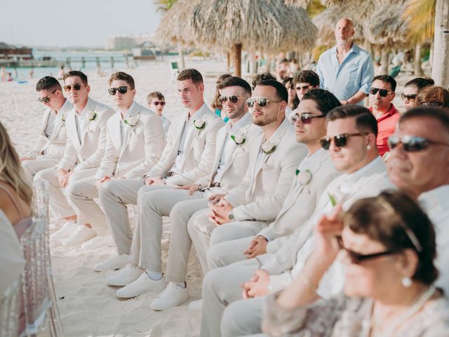 Caroline and Anthony's Wedding in Noord, Aruba 42