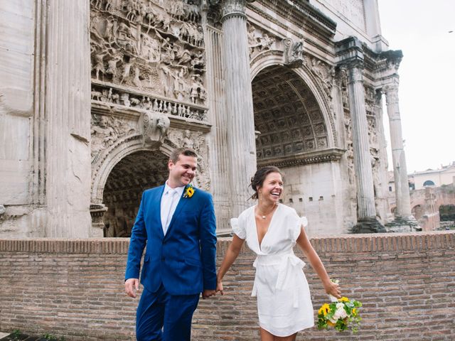 Timothy and Courtney&apos;s Wedding in Rome, Italy 16