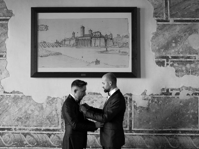 Emilio and Ivan&apos;s Wedding in Milan, Italy 35