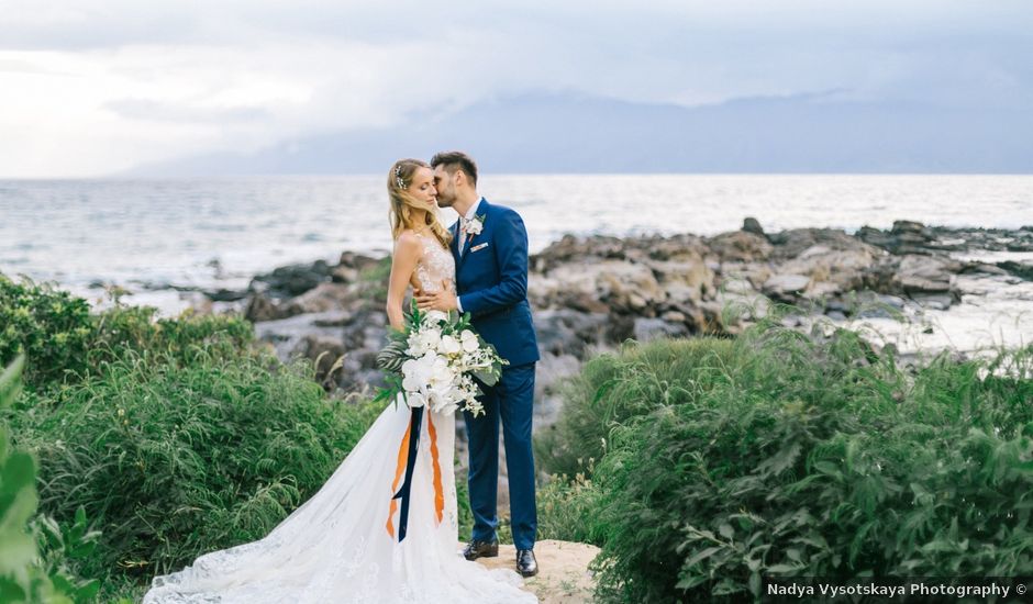 Alex and Evgeniya's Wedding in Lahaina, Hawaii