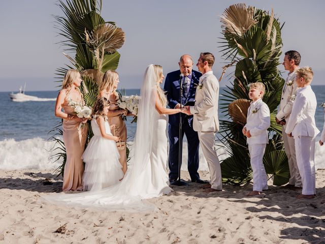 Andre and Brittin&apos;s Wedding in Malibu, California 45