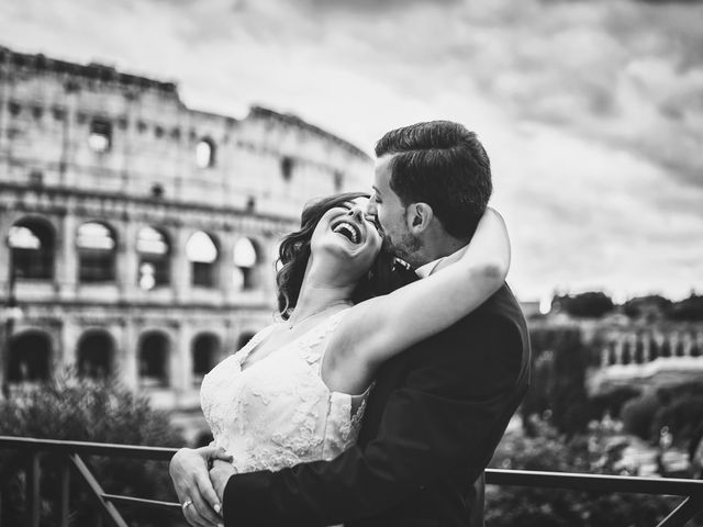 Luca and Francesca&apos;s Wedding in Rome, Italy 19