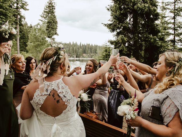 Jared and Rose&apos;s Wedding in McCall, Idaho 25