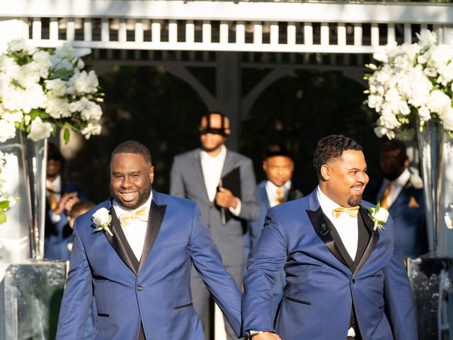 Angelo and Keon&apos;s Wedding in Pikesville, Maryland 17
