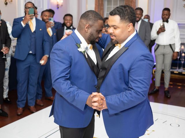 Angelo and Keon&apos;s Wedding in Pikesville, Maryland 31