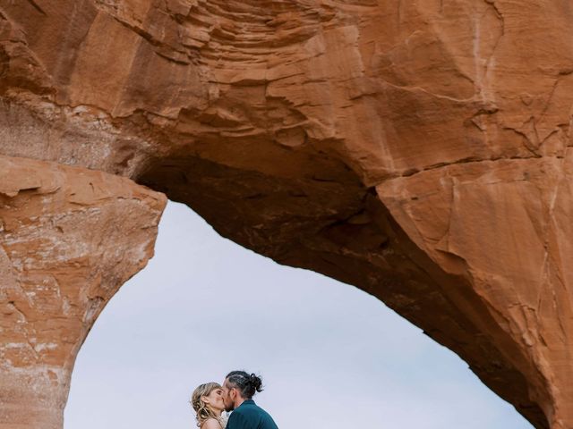 Sadie and Brice&apos;s Wedding in Moab, Utah 10