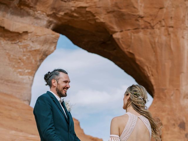 Sadie and Brice&apos;s Wedding in Moab, Utah 13