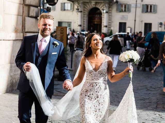 Stephen and Zara&apos;s Wedding in Rome, Italy 23