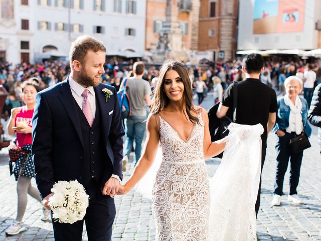 Stephen and Zara&apos;s Wedding in Rome, Italy 29