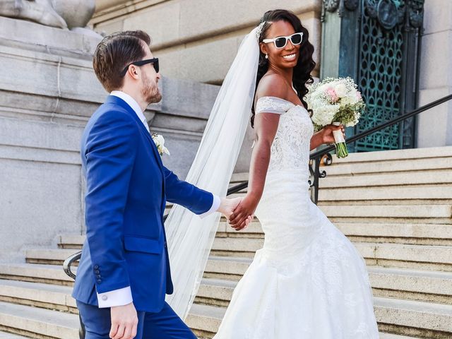 Brendan and Ebony&apos;s Wedding in New York, New York 22