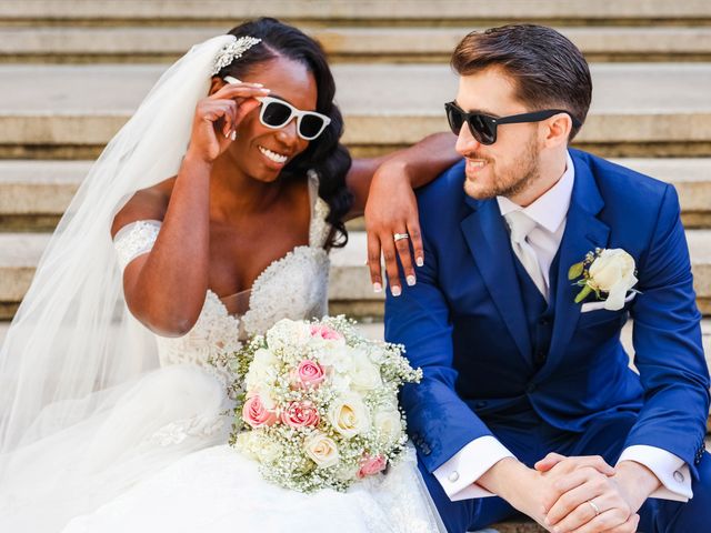 Brendan and Ebony&apos;s Wedding in New York, New York 23