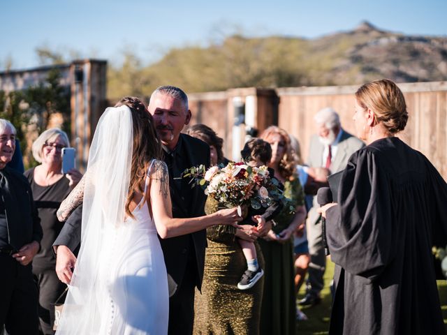 Mitch and Brittany&apos;s Wedding in Black Canyon City, Arizona 39