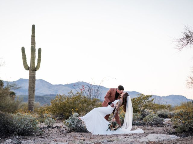 Mitch and Brittany&apos;s Wedding in Black Canyon City, Arizona 61