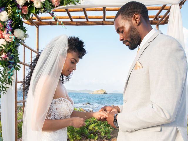 Nuquan and Brittnee&apos;s Wedding in St Thomas, Virgin Islands 14