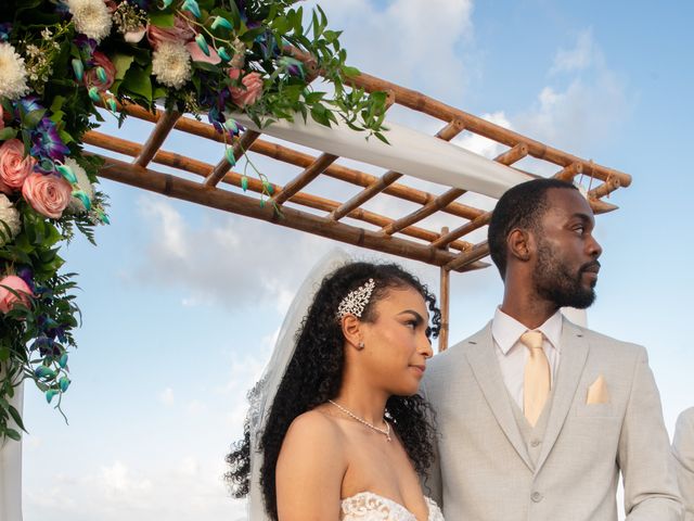 Nuquan and Brittnee&apos;s Wedding in St Thomas, Virgin Islands 17