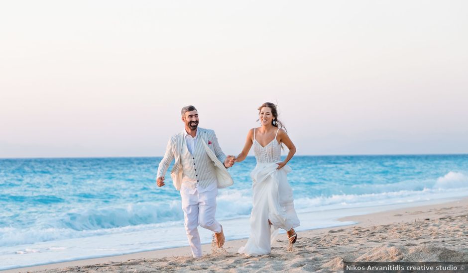 Katerina and Dimitris's Wedding in Lefkada, Greece