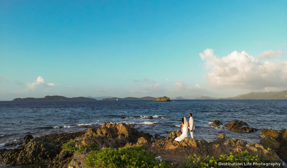 Nuquan and Brittnee's Wedding in St Thomas, Virgin Islands
