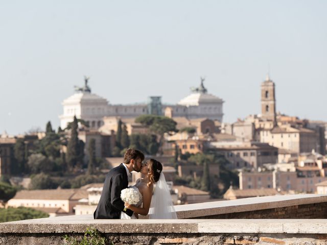 Sara and Vincenzo's Wedding in Rome, Italy 12